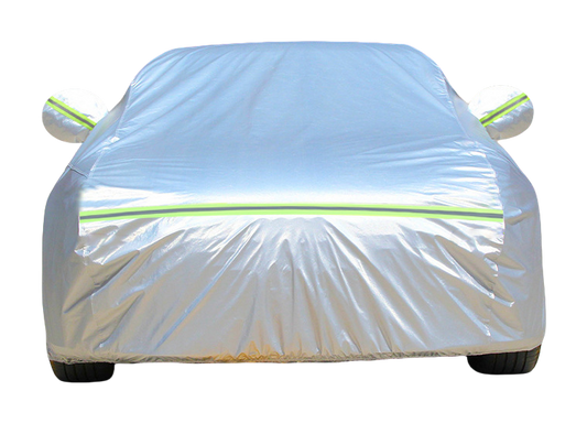 Model X Nano Oxford Cloth Car Cover - All-Season Protection with Side Door Access