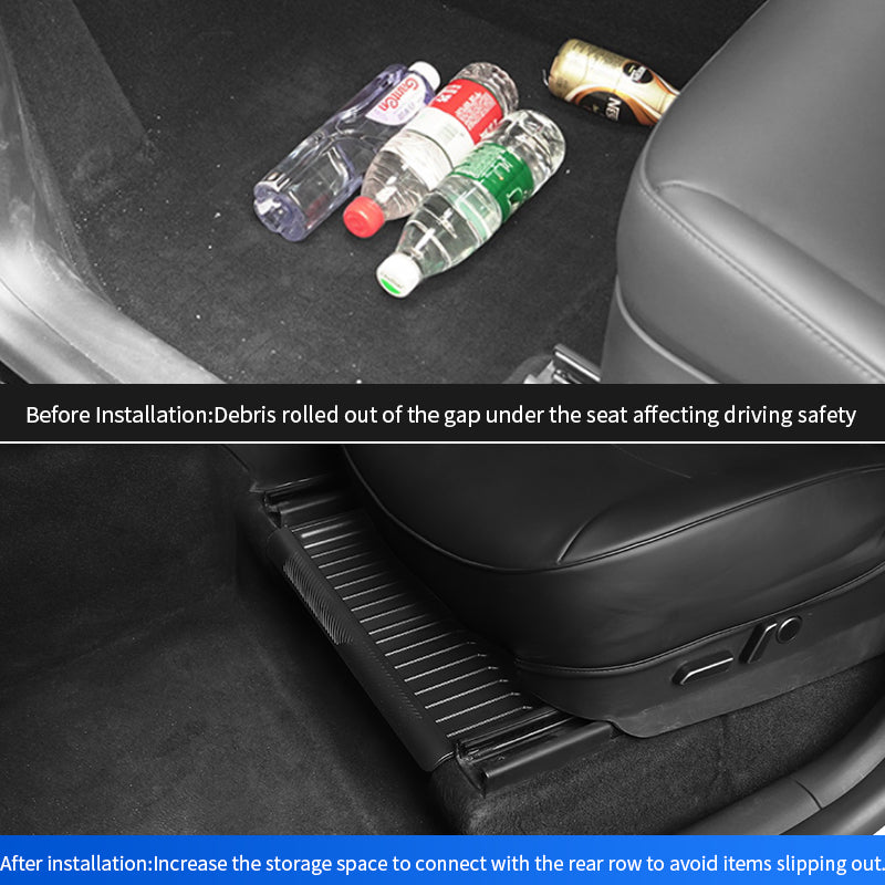 [MT-Y-001]Tesla Model Y Under Seat Storage Box | Custom-Fit TPE Material, Anti-Slip & Waterproof