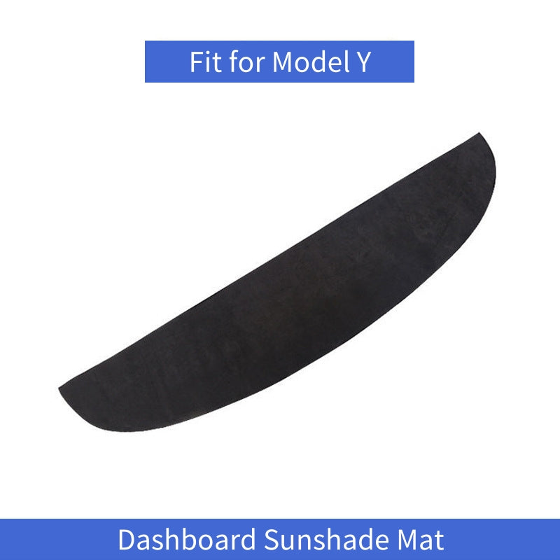 [MT-Y-015]Tesla Model Y Dashboard Sunshade Mat | Anti-Glare, Heat-Resistant, Custom-Fit