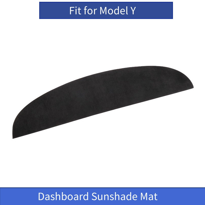 [MT-Y-015]Tesla Model Y Dashboard Sunshade Mat | Anti-Glare, Heat-Resistant, Custom-Fit