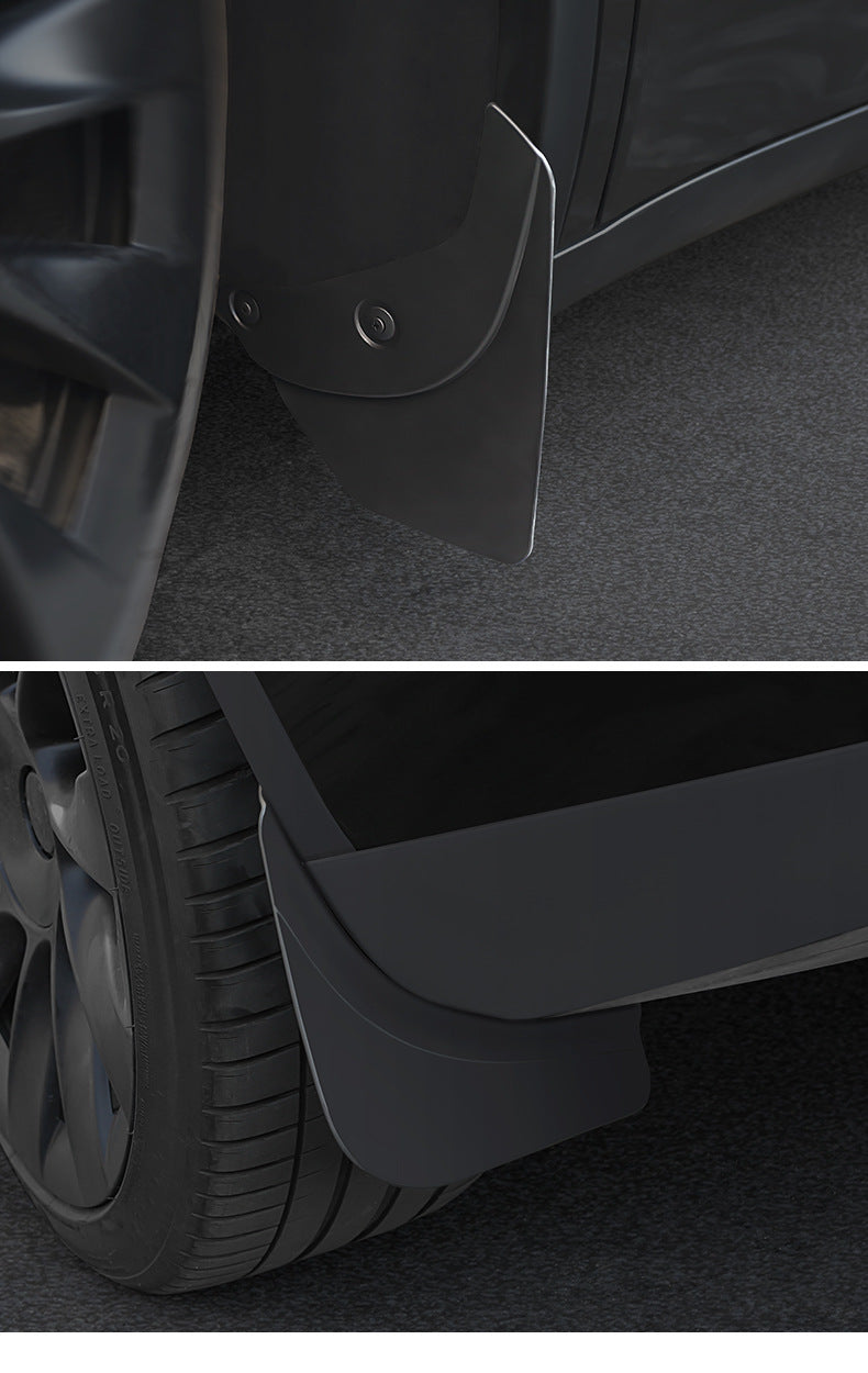 [MT-Y-018]Tesla Model Y Mud Flaps (No-Drill Installation) | Custom-Fit, Durable & Protective