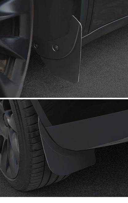 [MT-Y-018]Tesla Model Y Mud Flaps (No-Drill Installation) | Custom-Fit, Durable & Protective