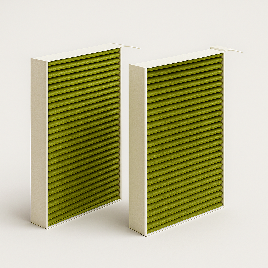 [MT-Y-026]Cabin Air Filter (2-Pack) for Model Y | Activated Carbon, Anti-Bacterial, Custom-Fit