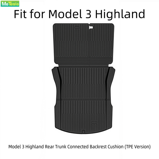 【MT-3-019】Model 3 Highland Rear Trunk Connected Backrest Cushion (TPE Version)