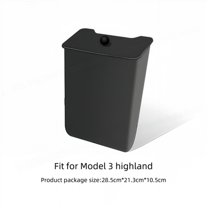 Model 3 Highland Rear Trash Can - Original Fit, Eco-ABS, Magnetic Cover