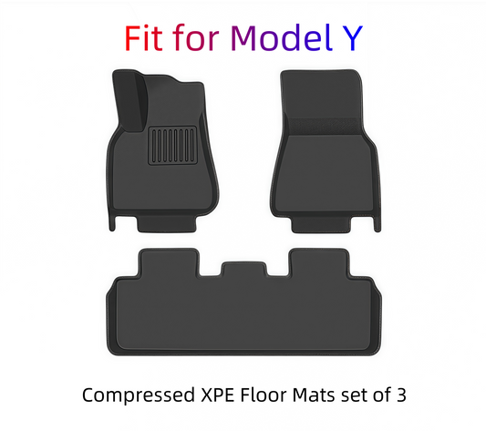 MOdel Y Compressed XPE Floor Mat Set of Three