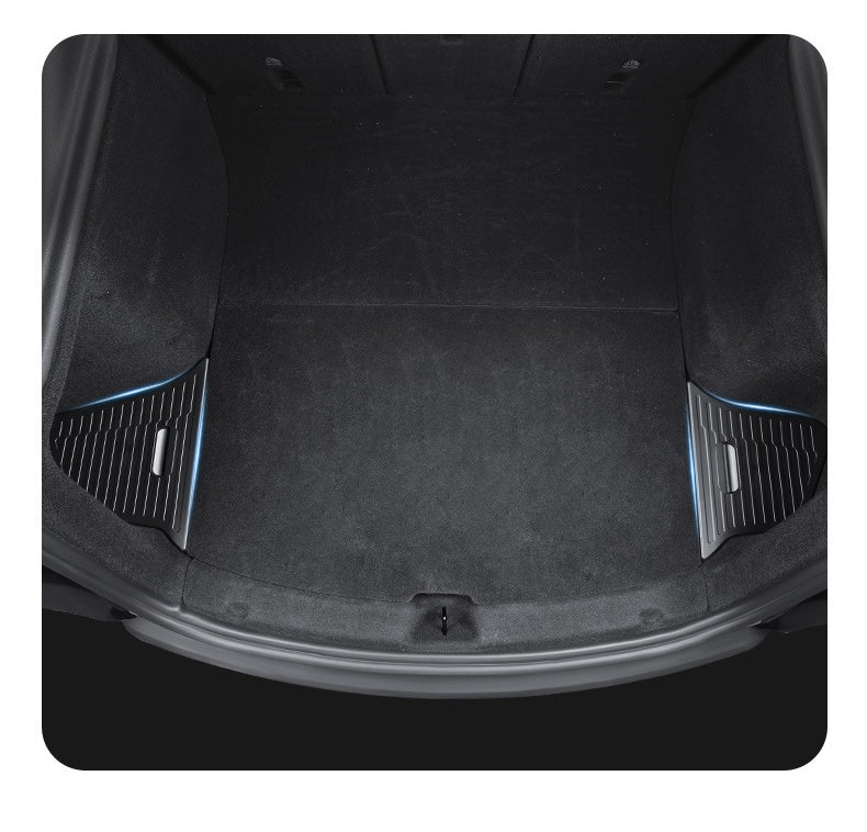 [MT-Y-022]Tesla Model Y(New Design） Rear Trunk Storage Box with Lid | Custom-Fit TPE, Waterproof & Durable