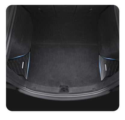 [MT-Y-022]Tesla Model Y(New Design） Rear Trunk Storage Box with Lid | Custom-Fit TPE, Waterproof & Durable