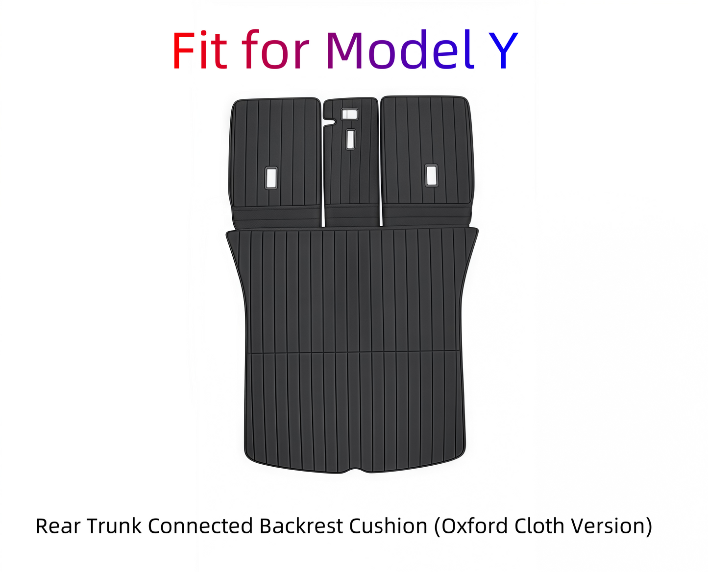 Model Y Rear Trunk Connected Backrest Cushion (Oxford Cloth Version)