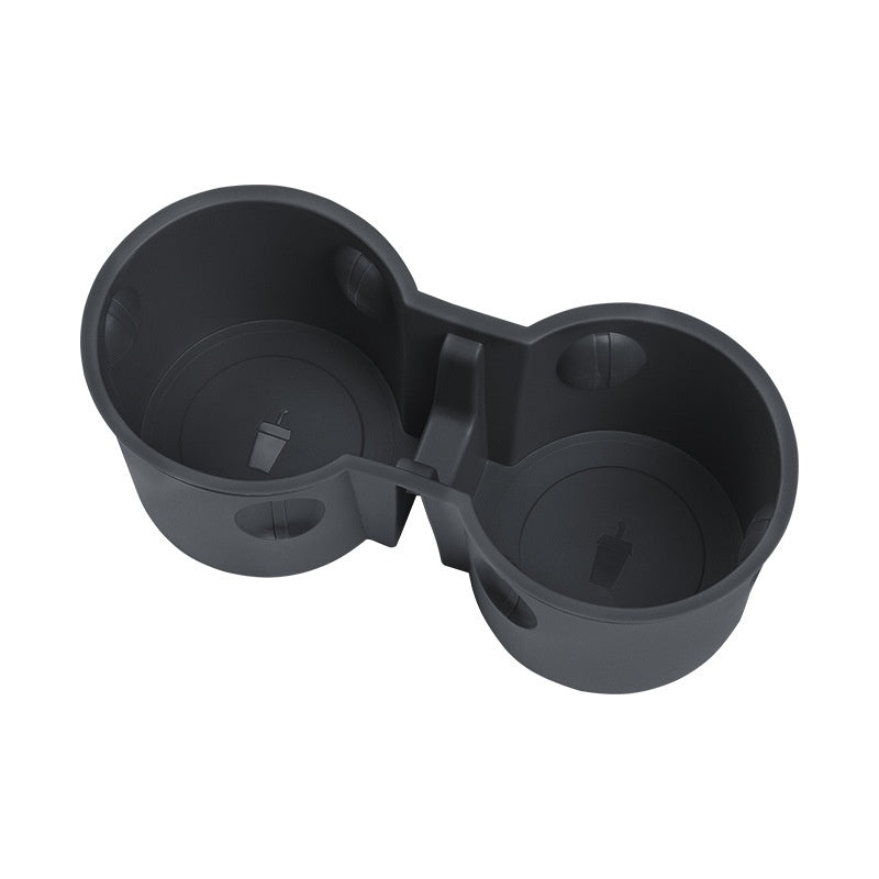 [MT-Y-004]Tesla Model Y Center Console Cup Holder | Custom-Fit TPE Material, Anti-Slip & Noise-Reducing Design