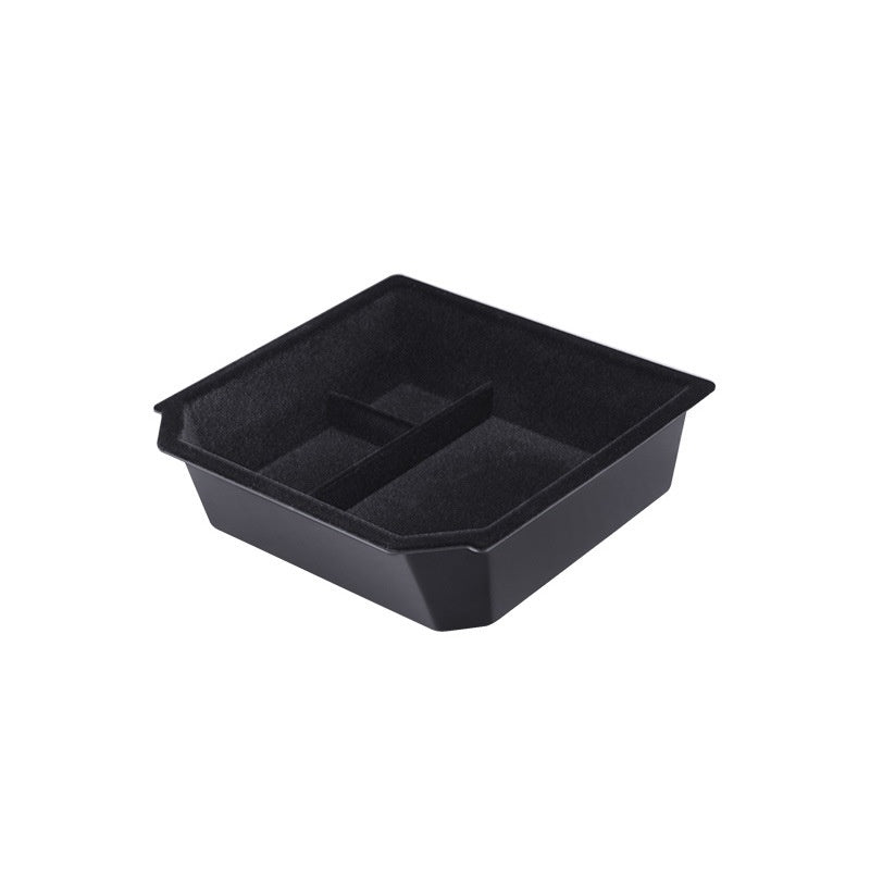 [MT-Y-002]Tesla Model Y Center Console Storage Box (Front & Rear) | Custom-Fit, Eco-Friendly, Anti-Slip Design
