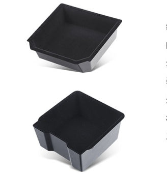 [MT-Y-002]Tesla Model Y Center Console Storage Box (Front & Rear) | Custom-Fit, Eco-Friendly, Anti-Slip Design