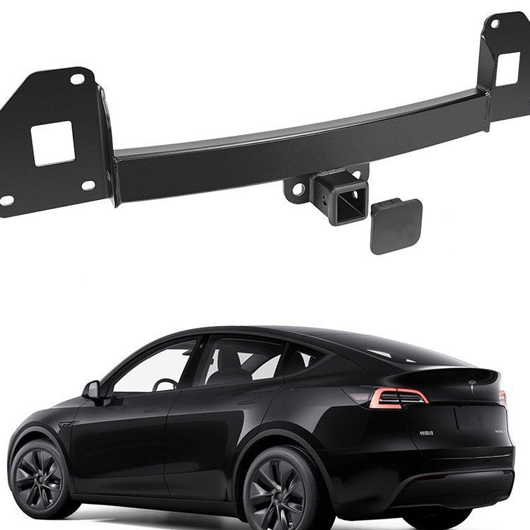 Trailer Hitch & Tow Hook Set — Heavy-Duty Steel, Hidden Design-fit for Model 3 & model Y