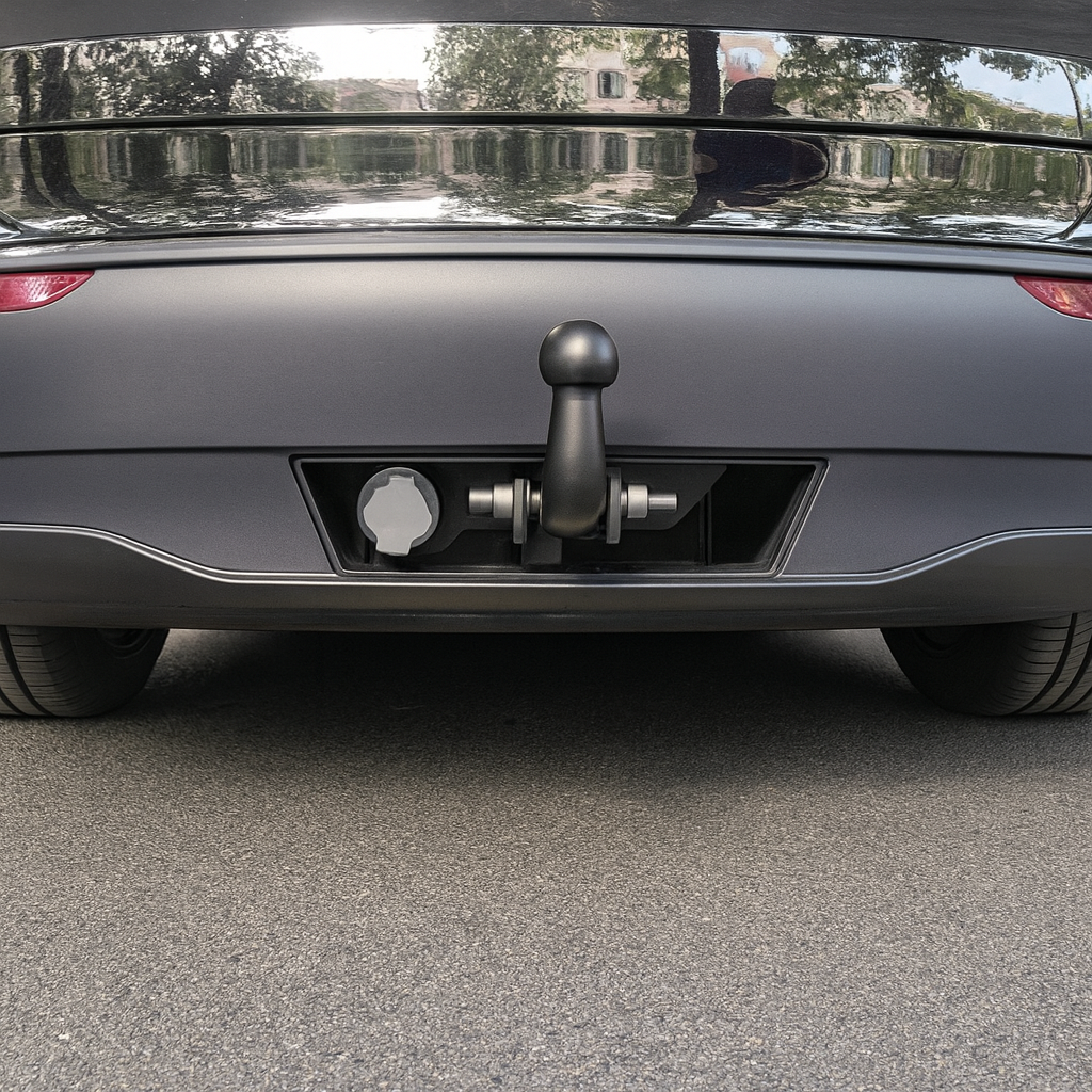 Trailer Hitch & Tow Hook Set — Heavy-Duty Steel, Hidden Design-fit for Model 3 & model Y
