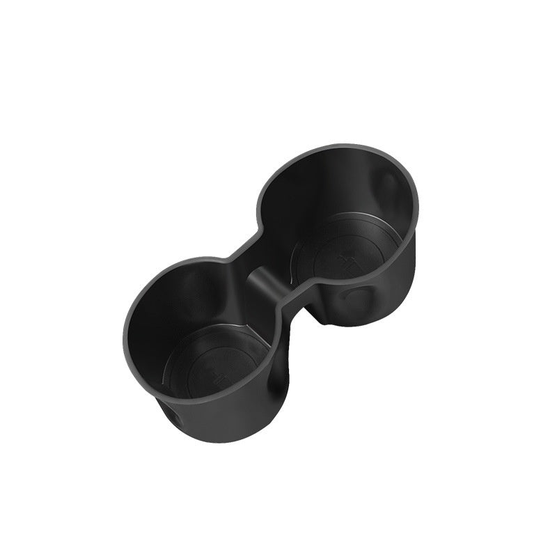 [MT-Y-004]Tesla Model Y Center Console Cup Holder | Custom-Fit TPE Material, Anti-Slip & Noise-Reducing Design